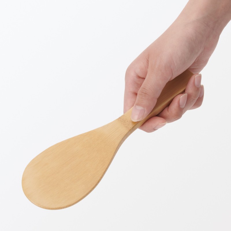 일본 무인양품 그을린 대나무 주걱 19.5cm