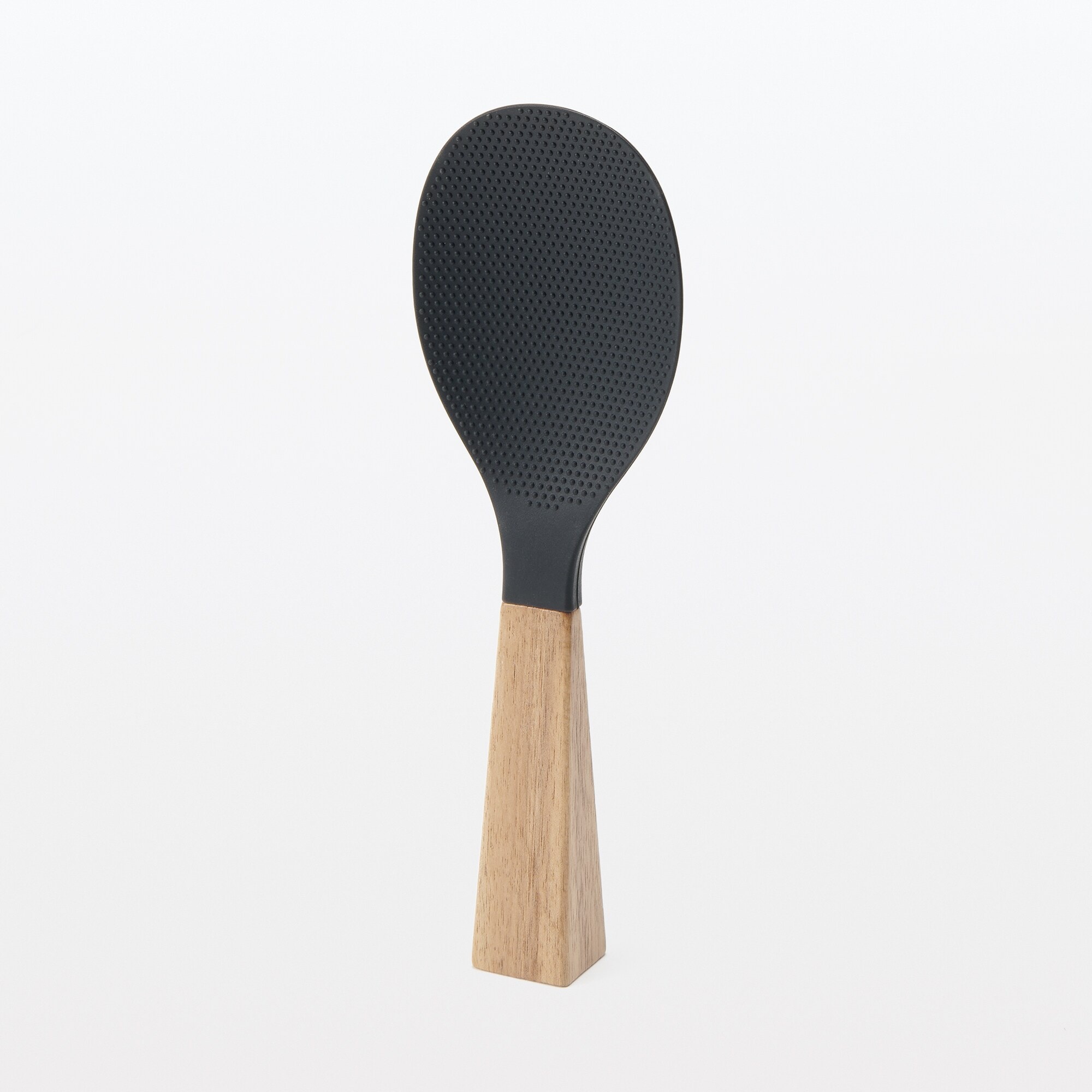 일본 무인양품 나무 손잡이 실리콘 세울 수 있는 주걱 22cm