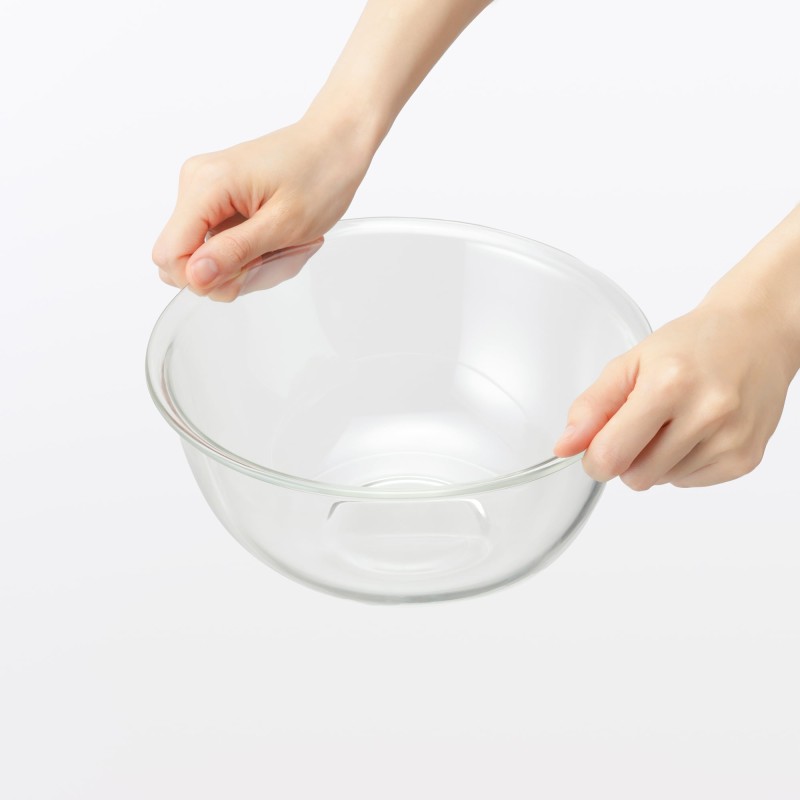 일본 무인양품 내열유리 볼 L