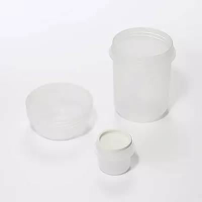 무인양품 토핑컵 포함 런치캡슐 350ml 화이트