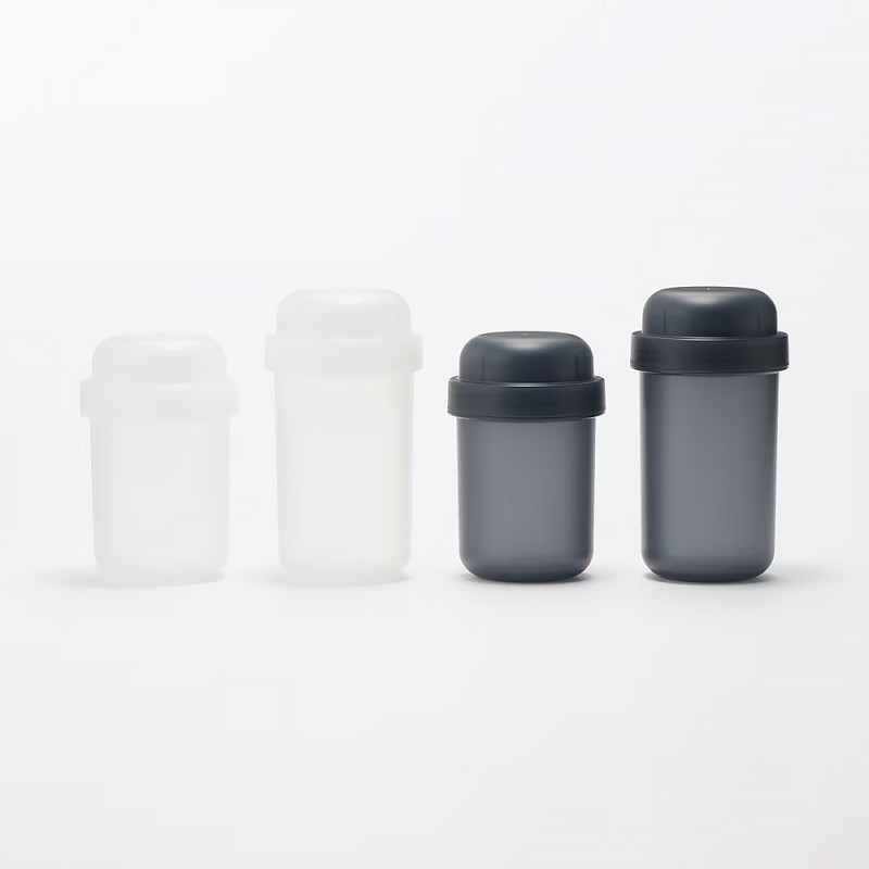 무인양품 토핑컵 포함 런치캡슐 350ml 화이트