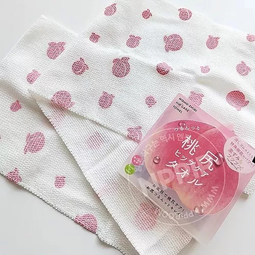 코지트 복숭아 엉덩이 타월