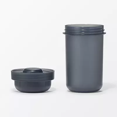 무인양품 토핑컵 포함 런치캡슐 450ml 블랙