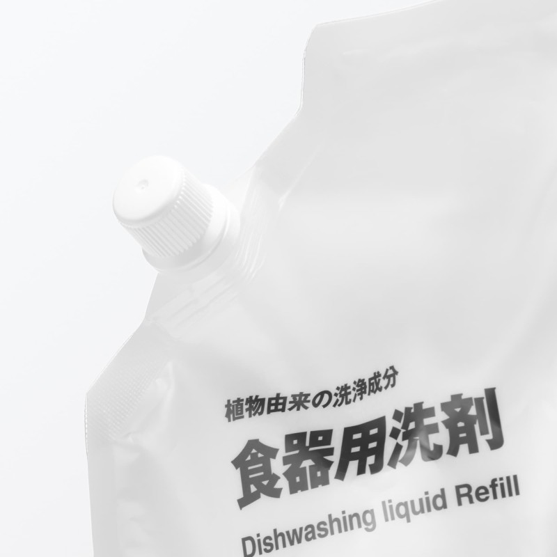 일본 무인양품 식물 유래 세정 성분 주방세제 리필용 1050mL