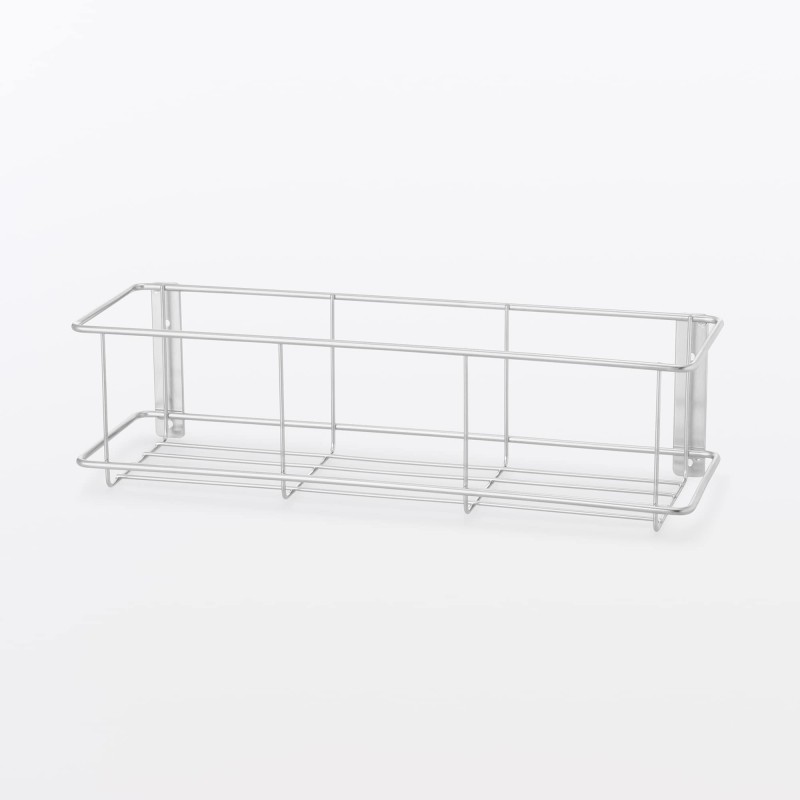 일본 무인양품 싱크대 문에 거는 수납 조절 가능한 후크용 추가 포켓 28.5x9x8cm
