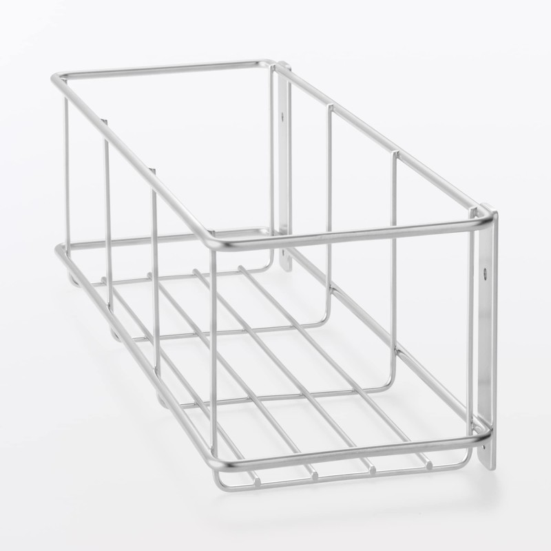 일본 무인양품 싱크대 문에 거는 수납 조절 가능한 후크용 추가 포켓 28.5x9x8cm