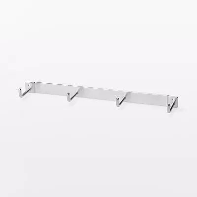 일본 무인양품 싱크대 문에 거는 수납 조절 가능한 후크용 추가 후크 27x5x2.5cm