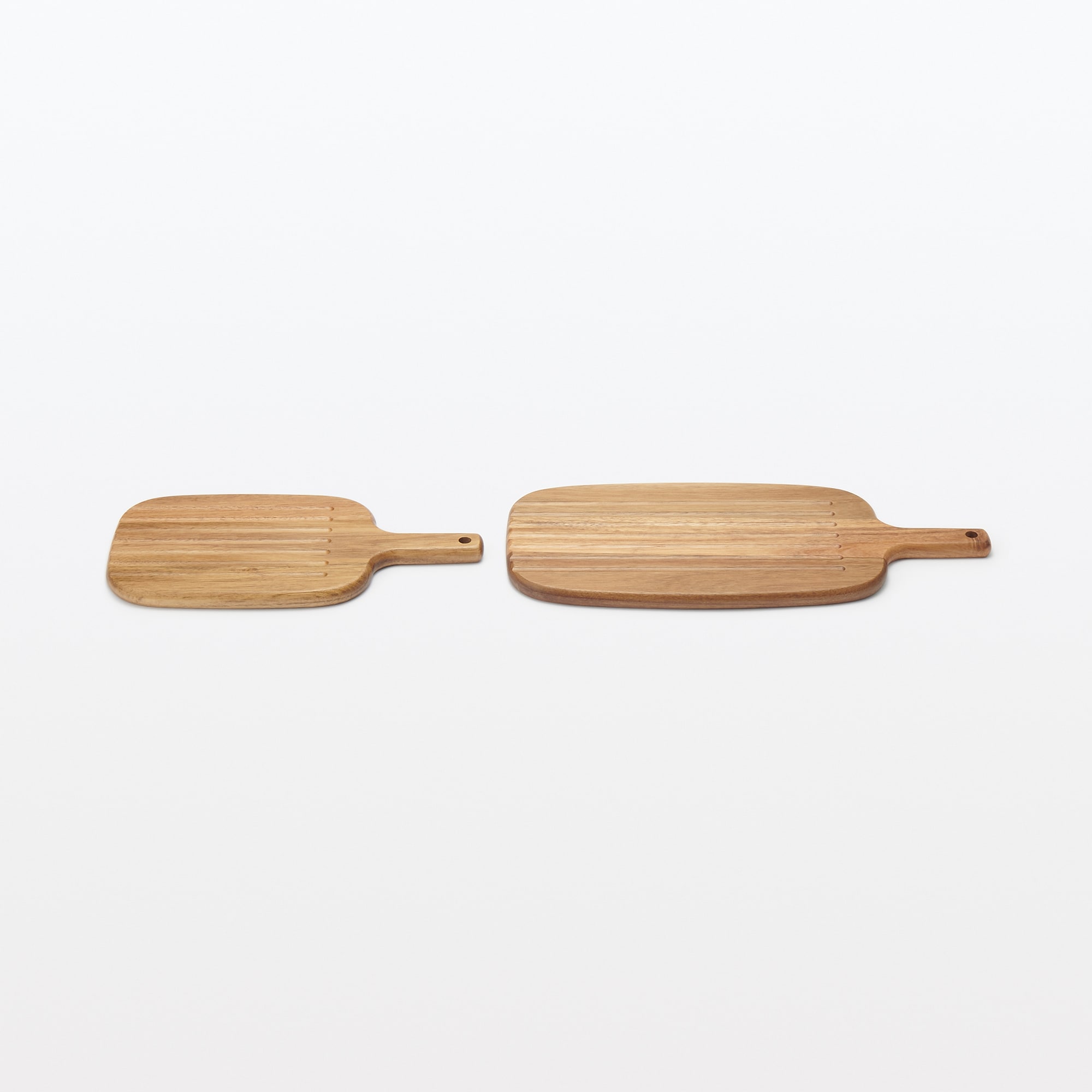 일본 무인양품 아카시아 양면 도마 손잡이 포함 소 15x29.5x1.5cm