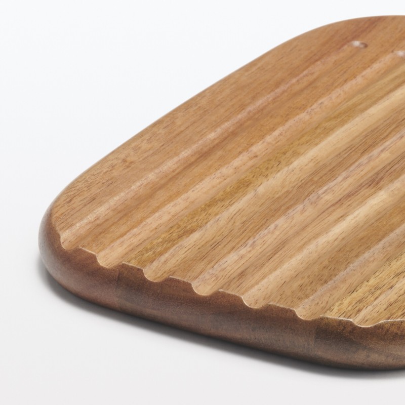 일본 무인양품 아카시아 양면 도마 손잡이 포함 소 15x29.5x1.5cm