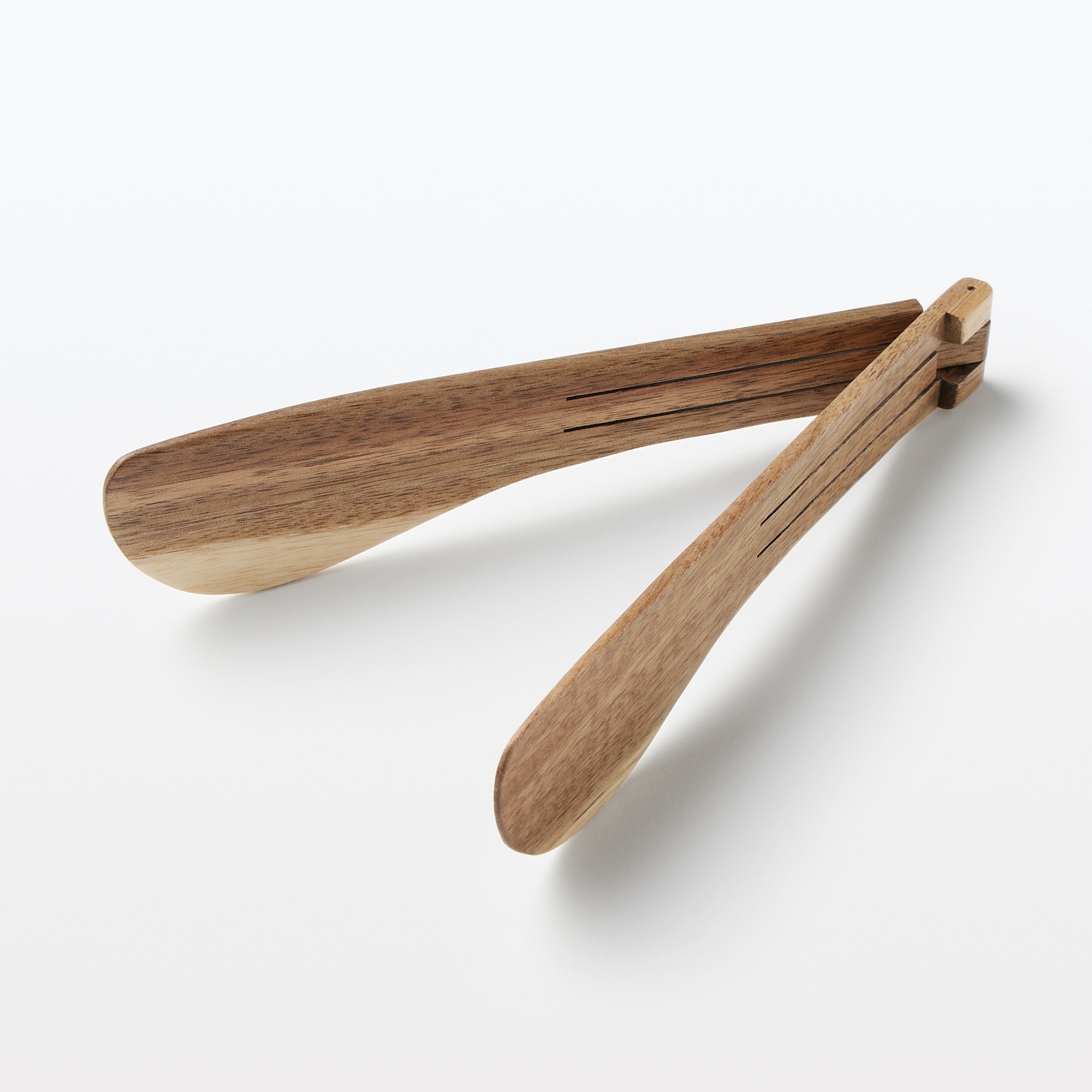 일본 무인양품 아카시아 접이식 집게 19cm