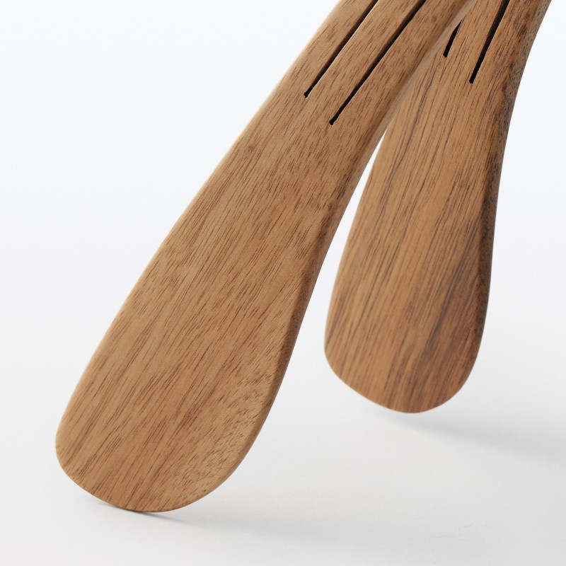 일본 무인양품 아카시아 접이식 집게 22cm