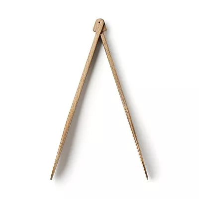 일본 무인양품 아카시아 접이식 집게 22cm