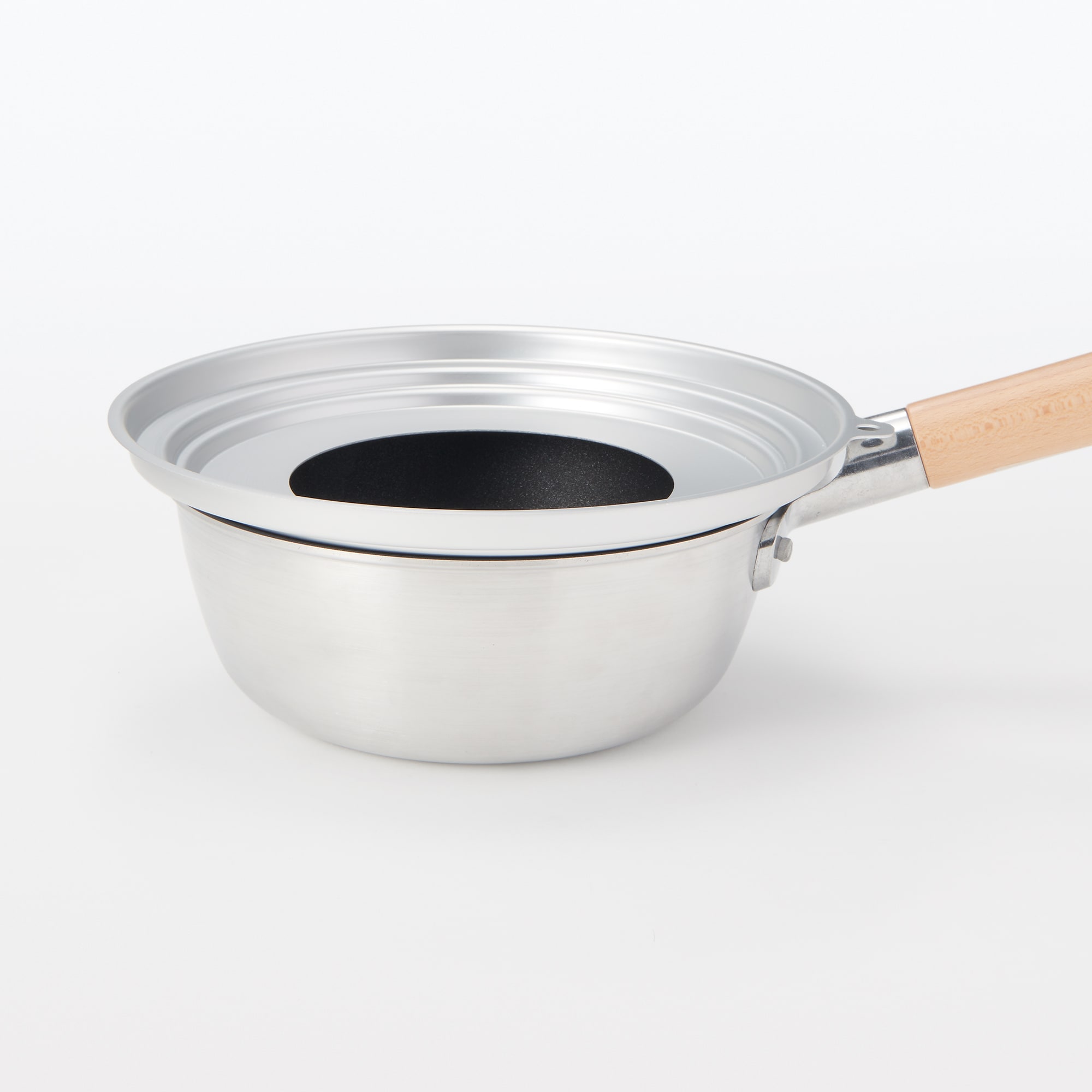 일본 무인양품 알루미늄 찜기 받침대 20~24cm 프라이팬 대응