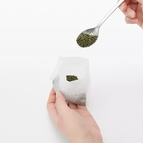 일본 무인양품 얇은 티백 66매입 9.5x7cm
