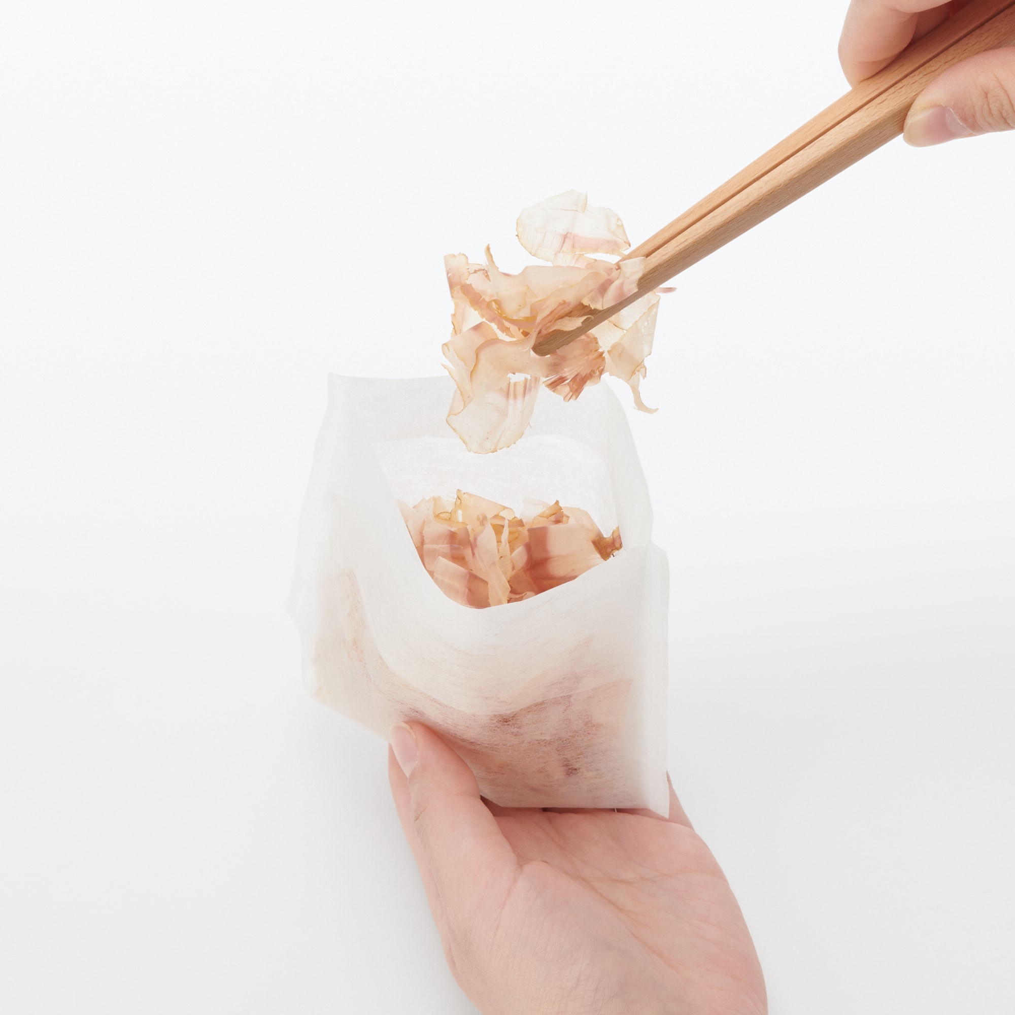 일본 무인양품 얇은 티백 육수 팩 33매입 12x9.5cm