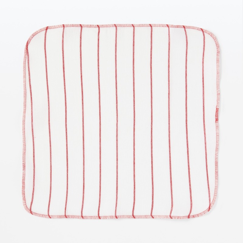 일본 무인양품 인도 면 선염 행주 6매입 40x40cm