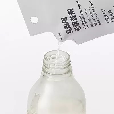일본 무인양품 주방용 희석 세제 세트 거품 클리너 보틀 1개 희석 세제 1봉입