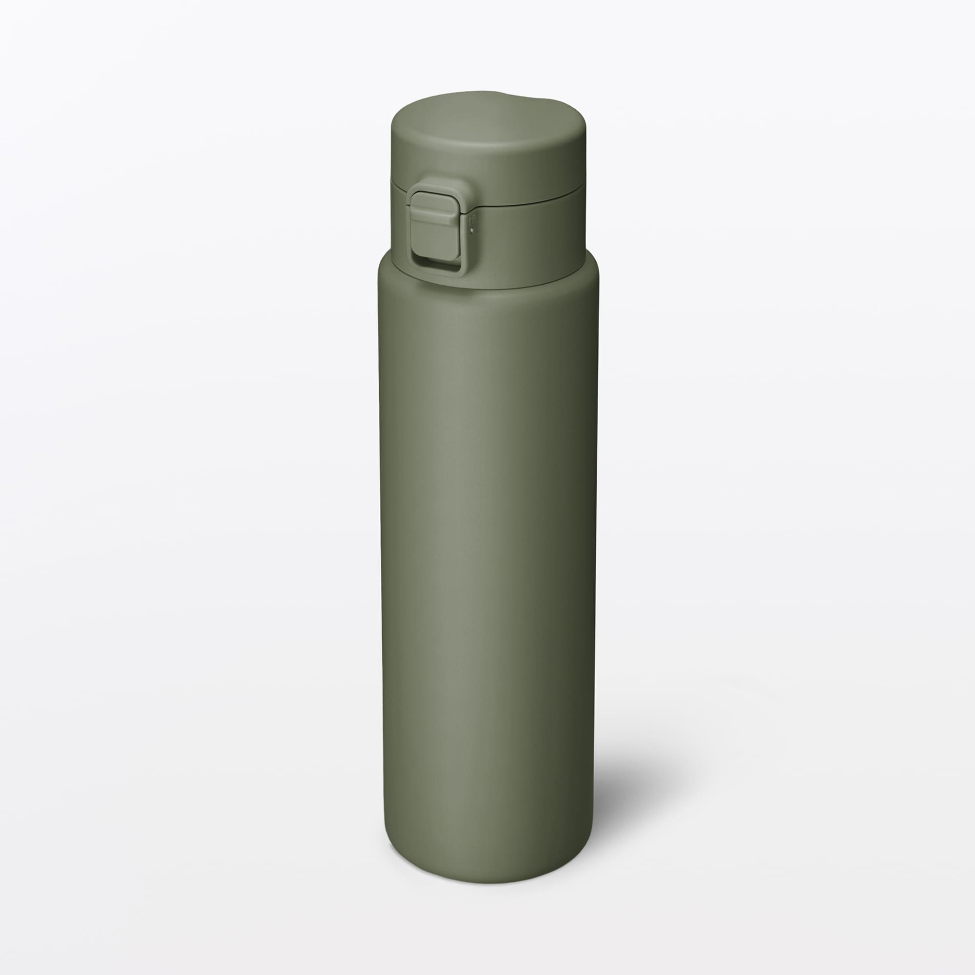 일본 무인양품 진공 단열 구조 보온보냉 보틀 원터치 타입 750mL 카키