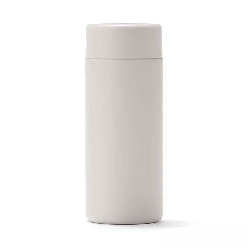 일본 무인양품 진공 단열 구조 보온보냉 보틀 플랫 타입 350mL 그레이 베이지