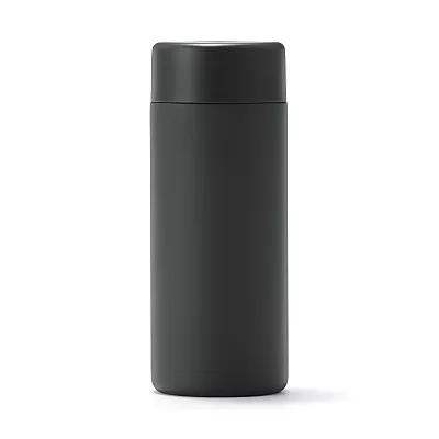 일본 무인양품 진공 단열 구조 보온보냉 보틀 플랫 타입 350mL 블랙
