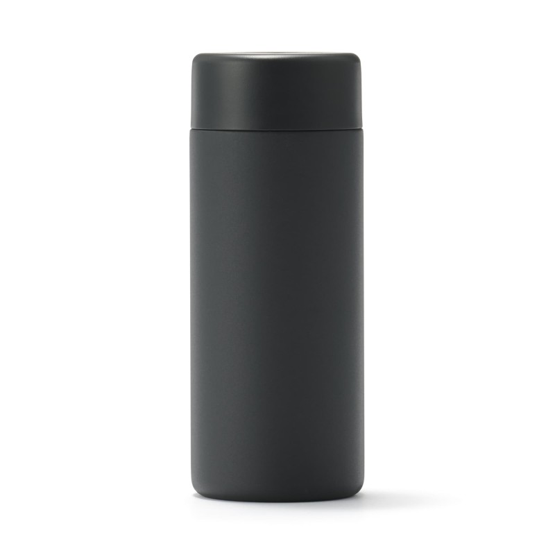 일본 무인양품 진공 단열 구조 보온보냉 보틀 플랫 타입 350mL 블랙