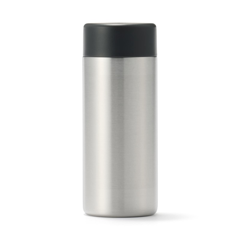 일본 무인양품 진공 단열 구조 보온보냉 보틀 플랫 타입 350mL 실버
