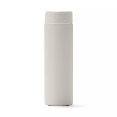 일본 무인양품 진공 단열 구조 보온보냉 보틀 플랫 타입 500mL 그레이 베이지