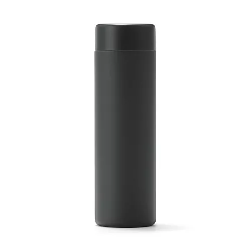 일본 무인양품 진공 단열 구조 보온보냉 보틀 플랫 타입 500mL 블랙