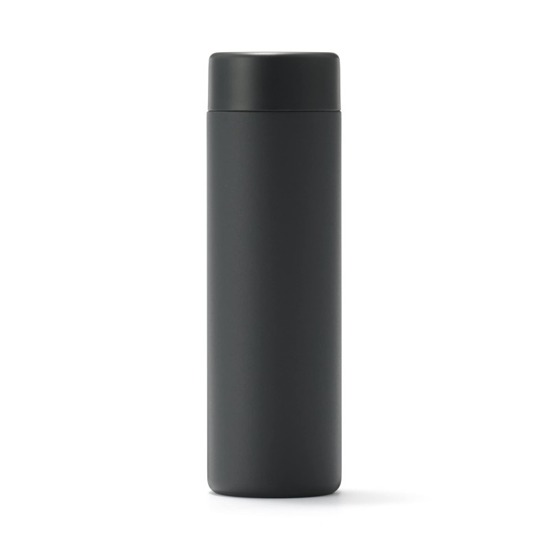 일본 무인양품 진공 단열 구조 보온보냉 보틀 플랫 타입 500mL 블랙