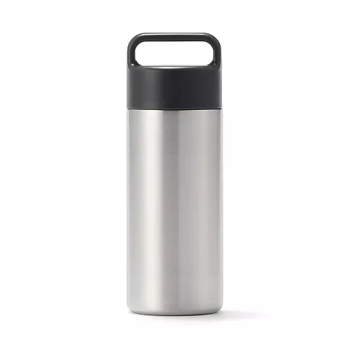 일본 무인양품 진공 단열 구조 보온보냉 보틀 핸들 타입 350mL 실버