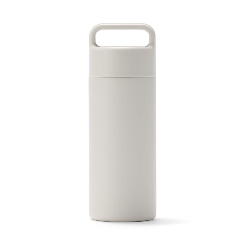 일본 무인양품 진공 단열 구조 보온보냉 보틀 핸들 타입 350mL 그레이 베이지