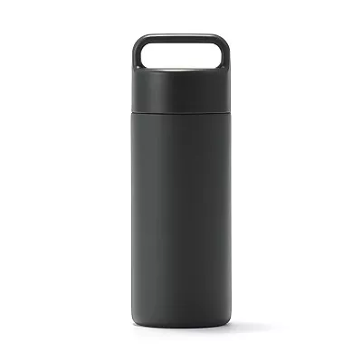 일본 무인양품 진공 단열 구조 보온보냉 보틀 핸들 타입 350mL 블랙