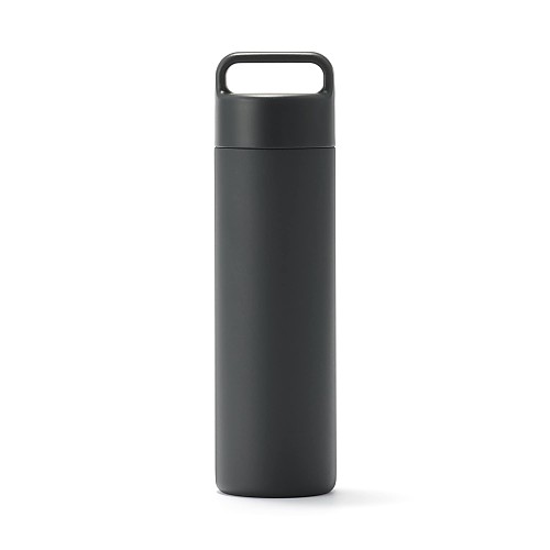 일본 무인양품 진공 단열 구조 보온보냉 보틀 핸들 타입 500mL 블랙