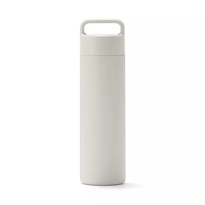일본 무인양품 진공 단열 구조 보온보냉 보틀 핸들 타입 500mL 그레이 베이지