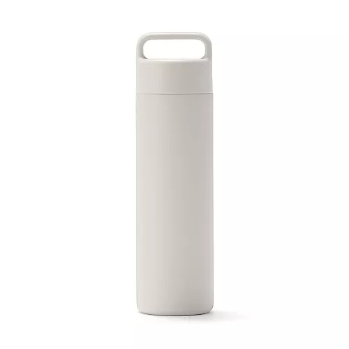 일본 무인양품 진공 단열 구조 보온보냉 보틀 핸들 타입 500mL 그레이 베이지