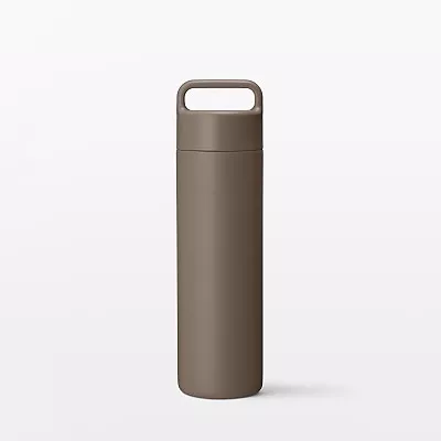 일본 무인양품 진공 단열 구조 보온보냉 보틀 핸들 타입 500mL 브라운