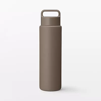 일본 무인양품 진공 단열 구조 보온보냉 보틀 핸들 타입 750mL 브라운