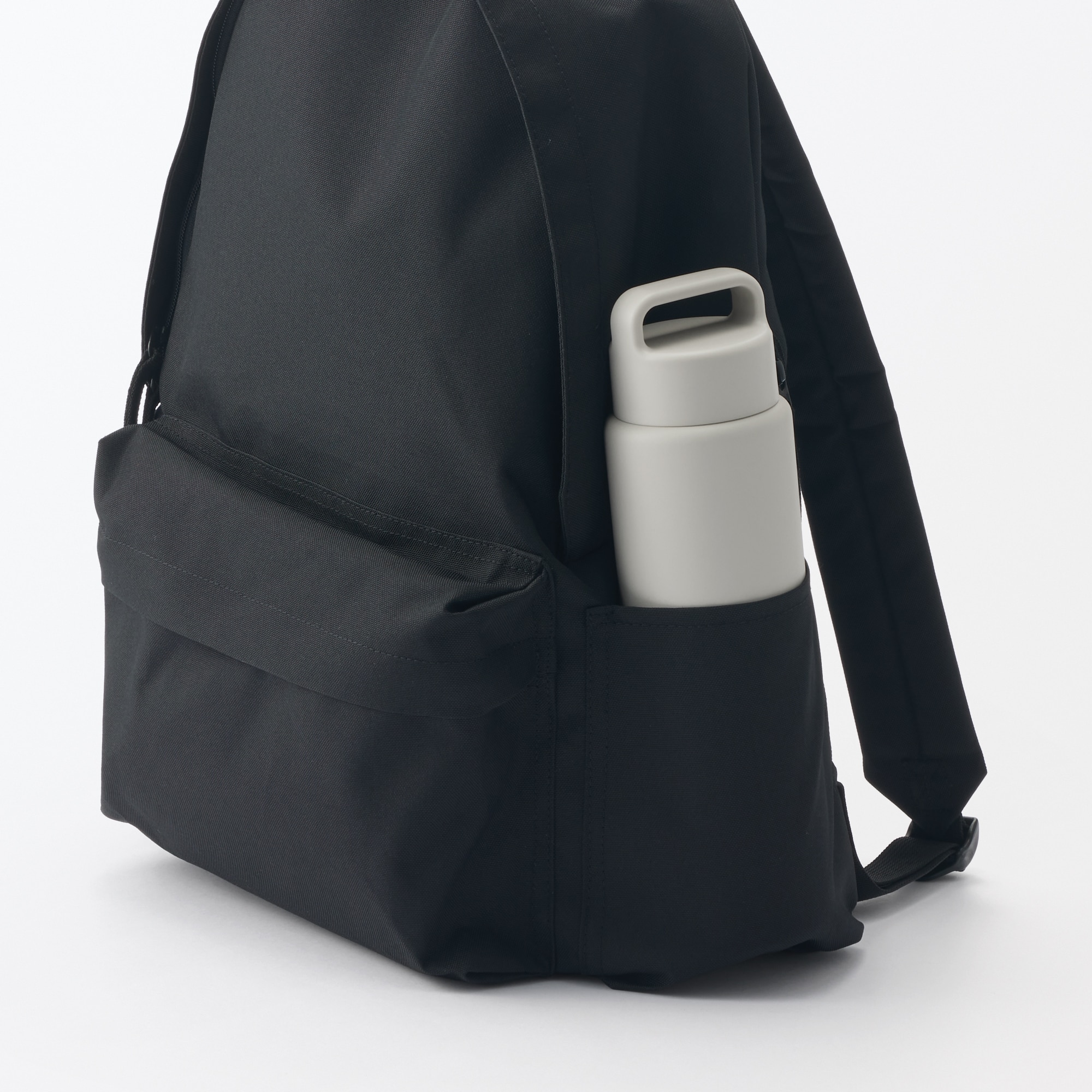 일본 무인양품 진공 단열 구조 보온보냉 보틀 핸들 타입 750mL 그레이 베이지