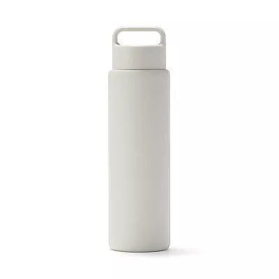 일본 무인양품 진공 단열 구조 보온보냉 보틀 핸들 타입 750mL 그레이 베이지