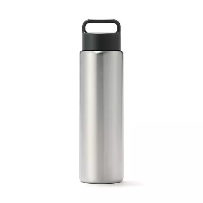일본 무인양품 진공 단열 구조 보온보냉 보틀 핸들 타입 750mL 실버