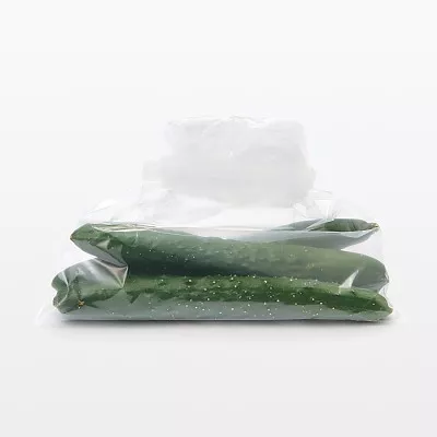 일본 무인양품 채소·과일 신선도를 지키는 폴리에틸렌 봉투 소 20매입 40 x 25cm