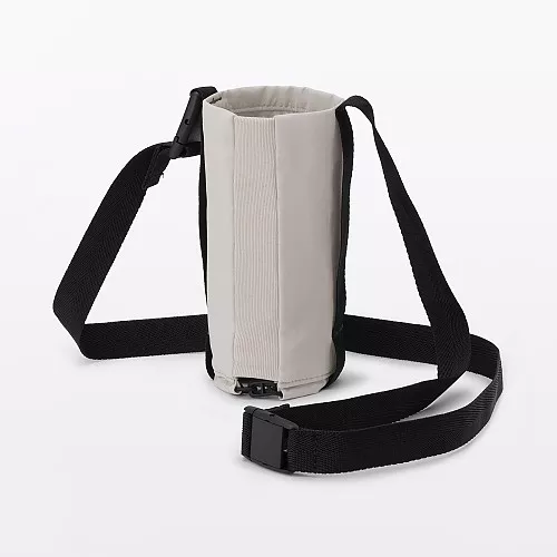 일본 무인양품 조절 가능한 보틀 홀더 소 라이트 그레이 6.5x14.5cm