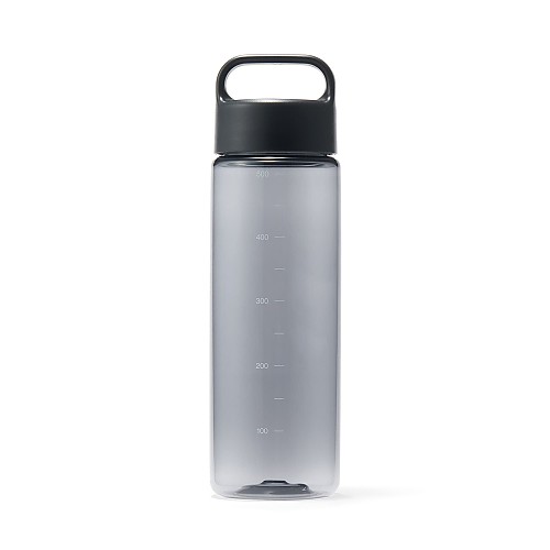 일본 무인양품 휴대하기 좋은 눈금 드링크 보틀 500mL 블랙