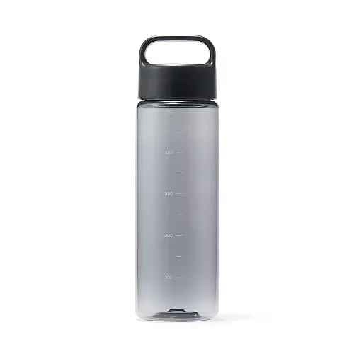일본 무인양품 휴대하기 좋은 눈금 드링크 보틀 500mL 블랙
