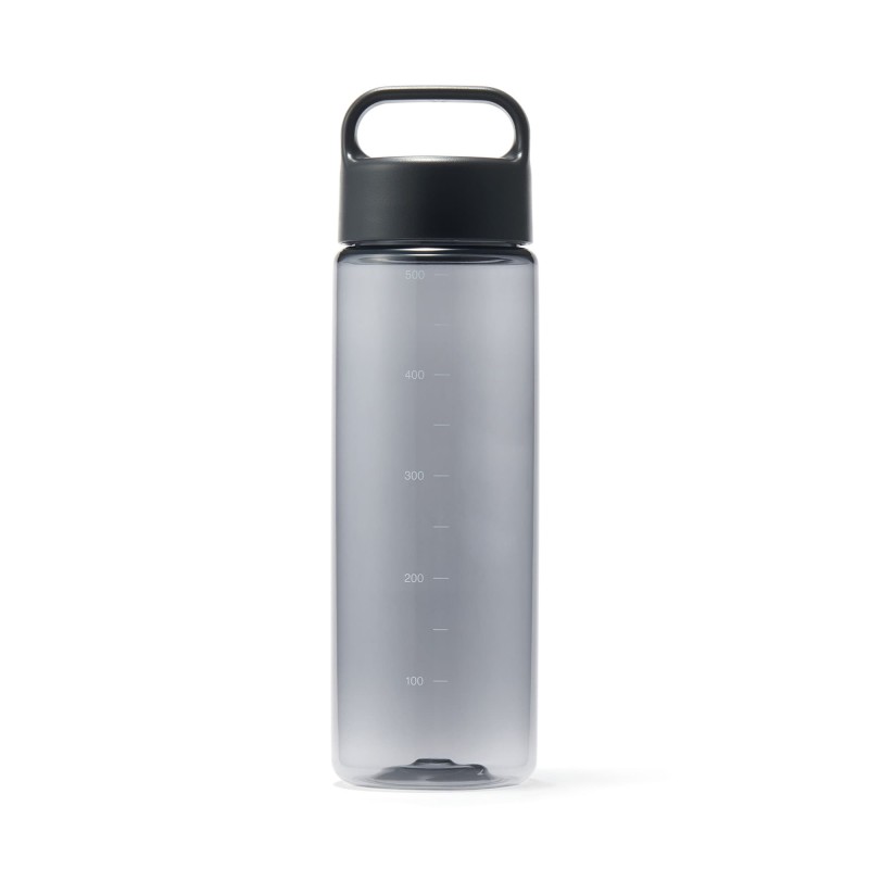 일본 무인양품 휴대하기 좋은 눈금 드링크 보틀 500mL 블랙