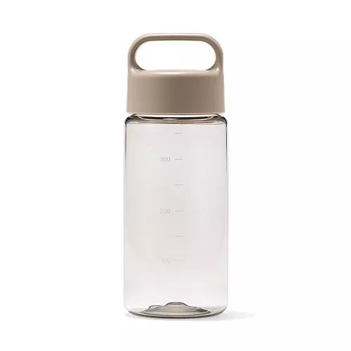 일본 무인양품 휴대하기 편한 눈금 드링크 보틀 350mL 샌드 베이지