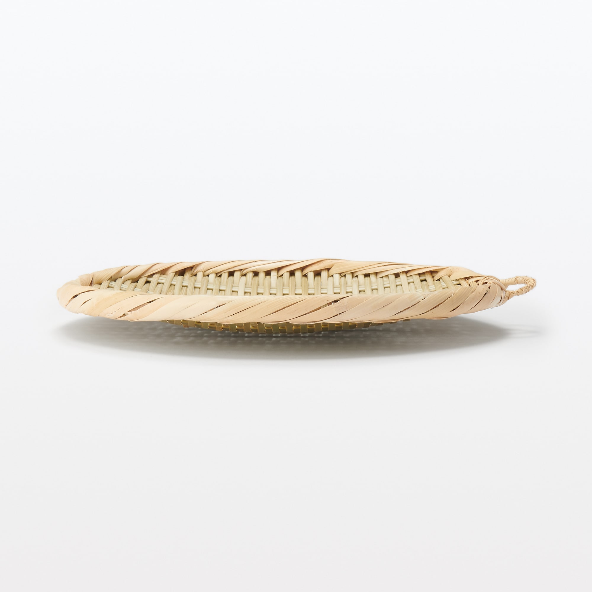 일본 무인양품 대나무 소쿠리 채반 소