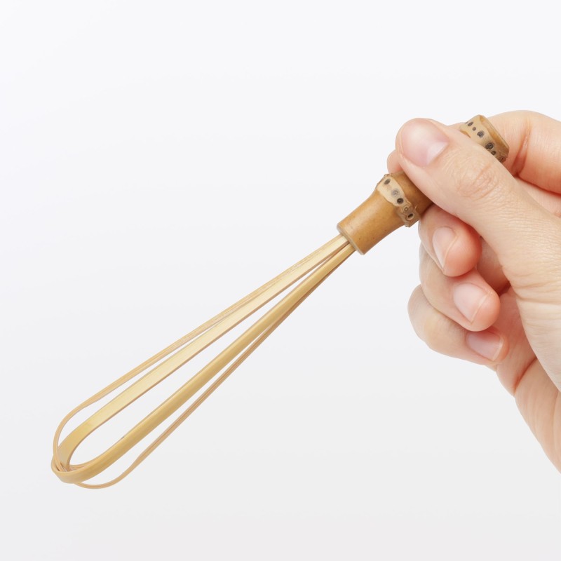 일본 무인양품 대나무 거품기 핸드블렌더 길이 15cm