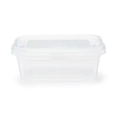 일본 무인양품 뚜껑째 전자레인지 사용 가능한 사각 용기 직사각형 850mL 2개입