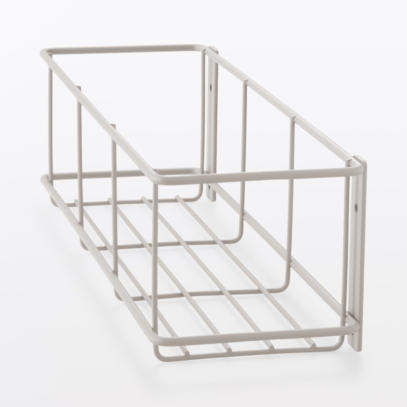 일본 무인양품 문에 거는 수납 조절 가능한 후크용 추가 포켓 28.5x9x8cm